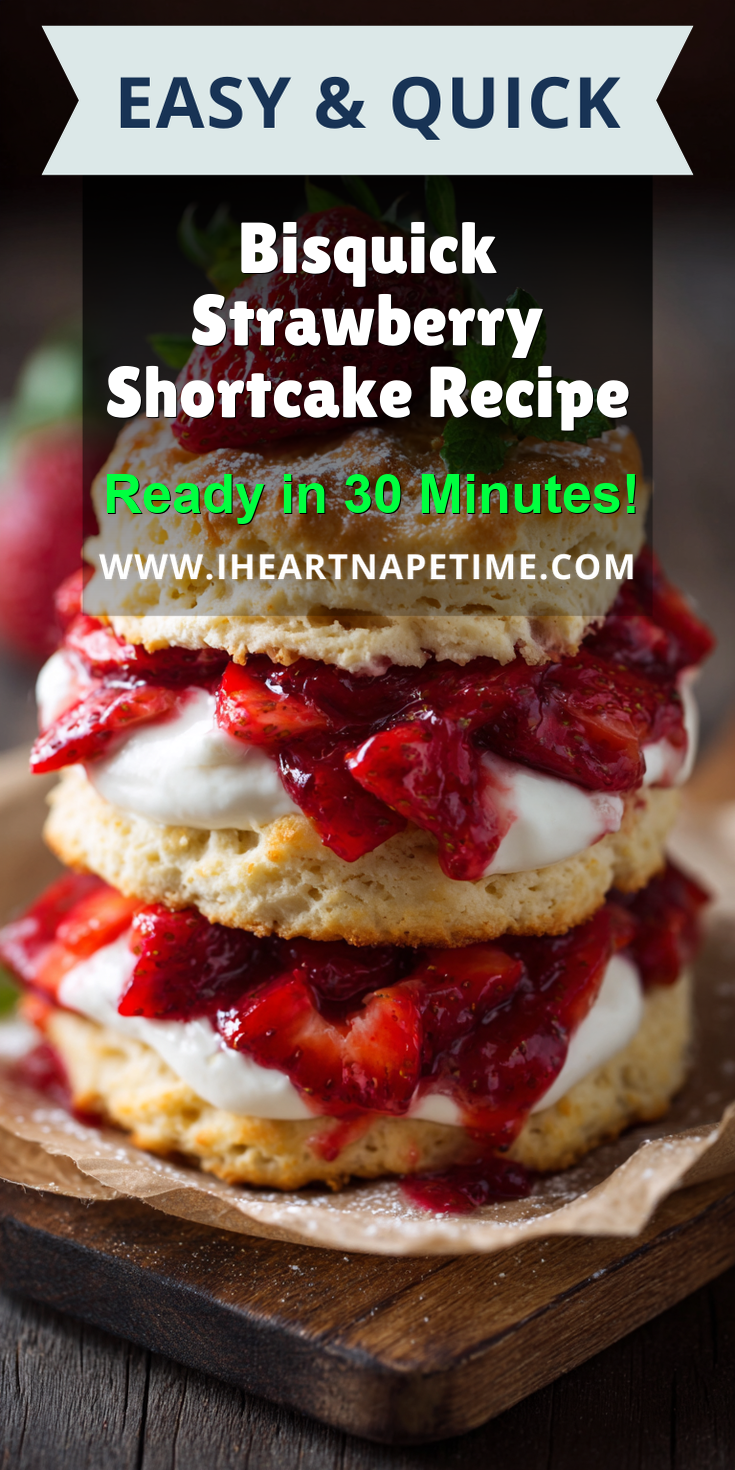 Bisquick Strawberry Shortcake Recipe served warm with gentle spices and a cozy aroma