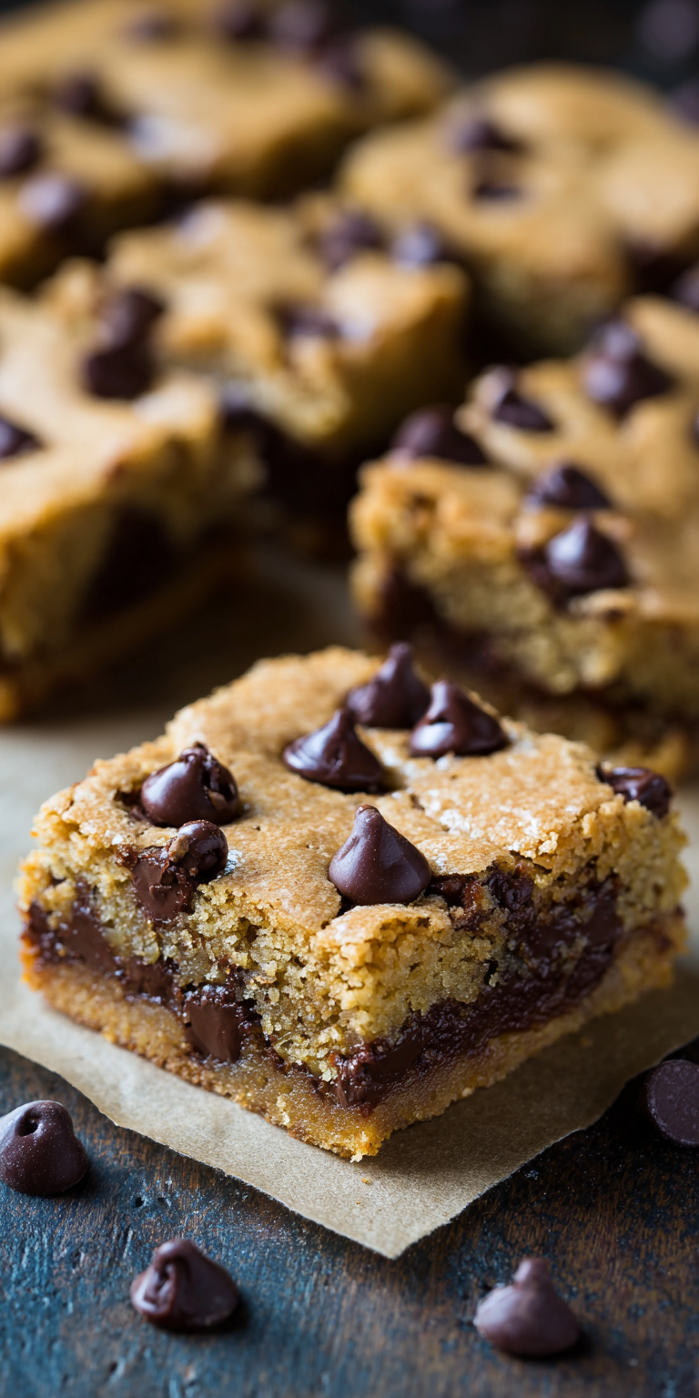 Brookie Bars Cookie Brownie Dessert served warm with cozy spices