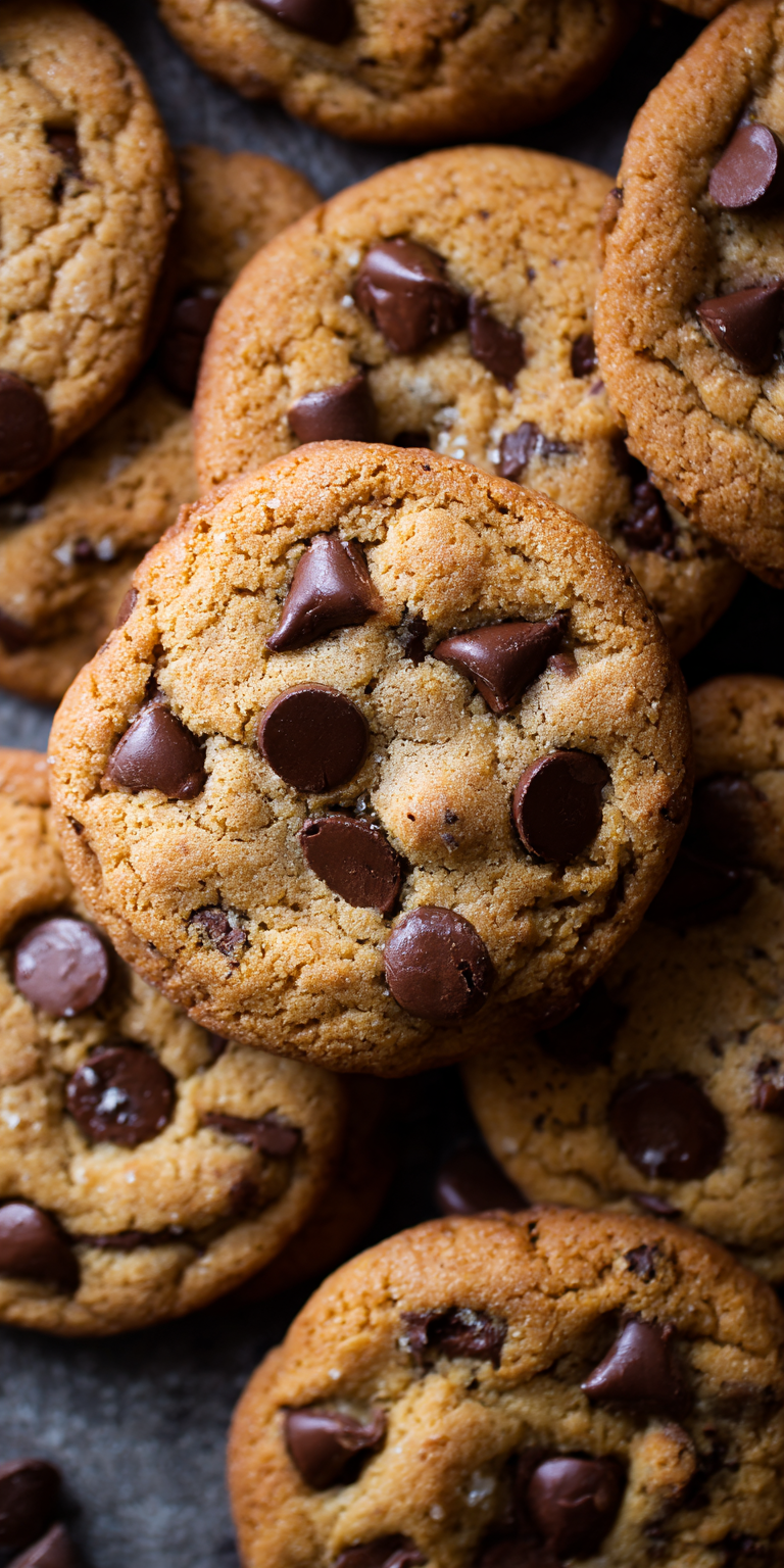 Brown Butter Chocolate Chip Cookies served warm with cozy spices
