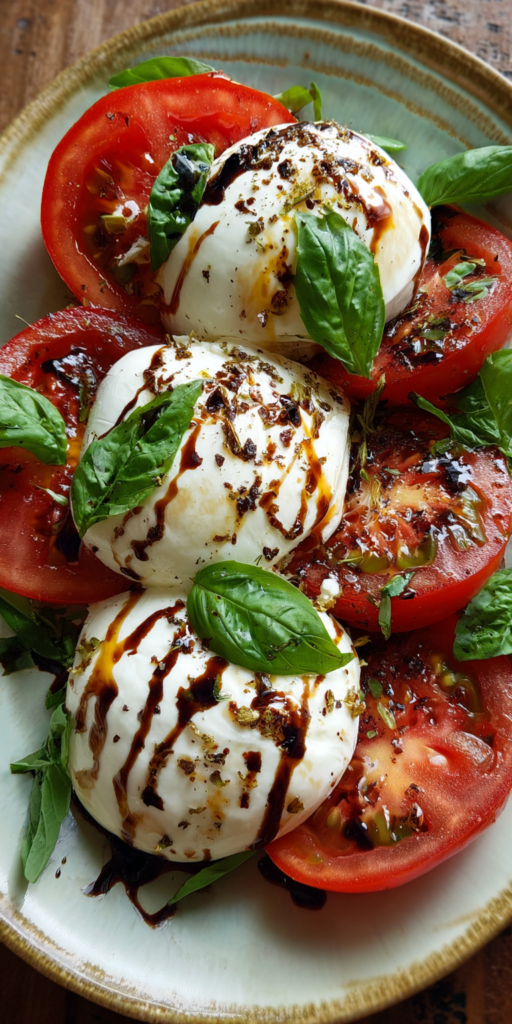 Burrata Caprese Healthy Salads Recipe