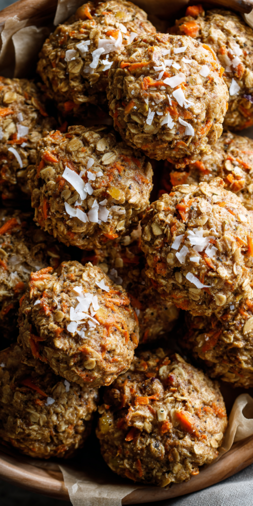 Carrot Cake Oatmeal Breakfast Cookies Recipe