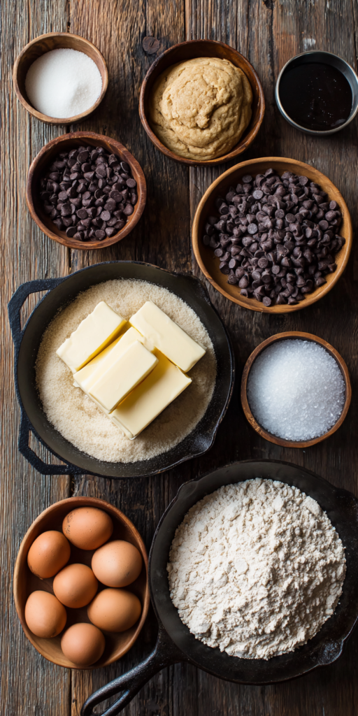 Cast Iron Skillet Chocolate Chip Cookie Recipe