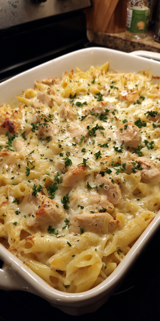 Chicken Alfredo Bake Dinner Ideas Recipe