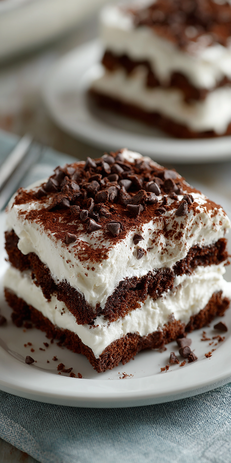 Chocolate Lasagna Layered Dessert Recipe