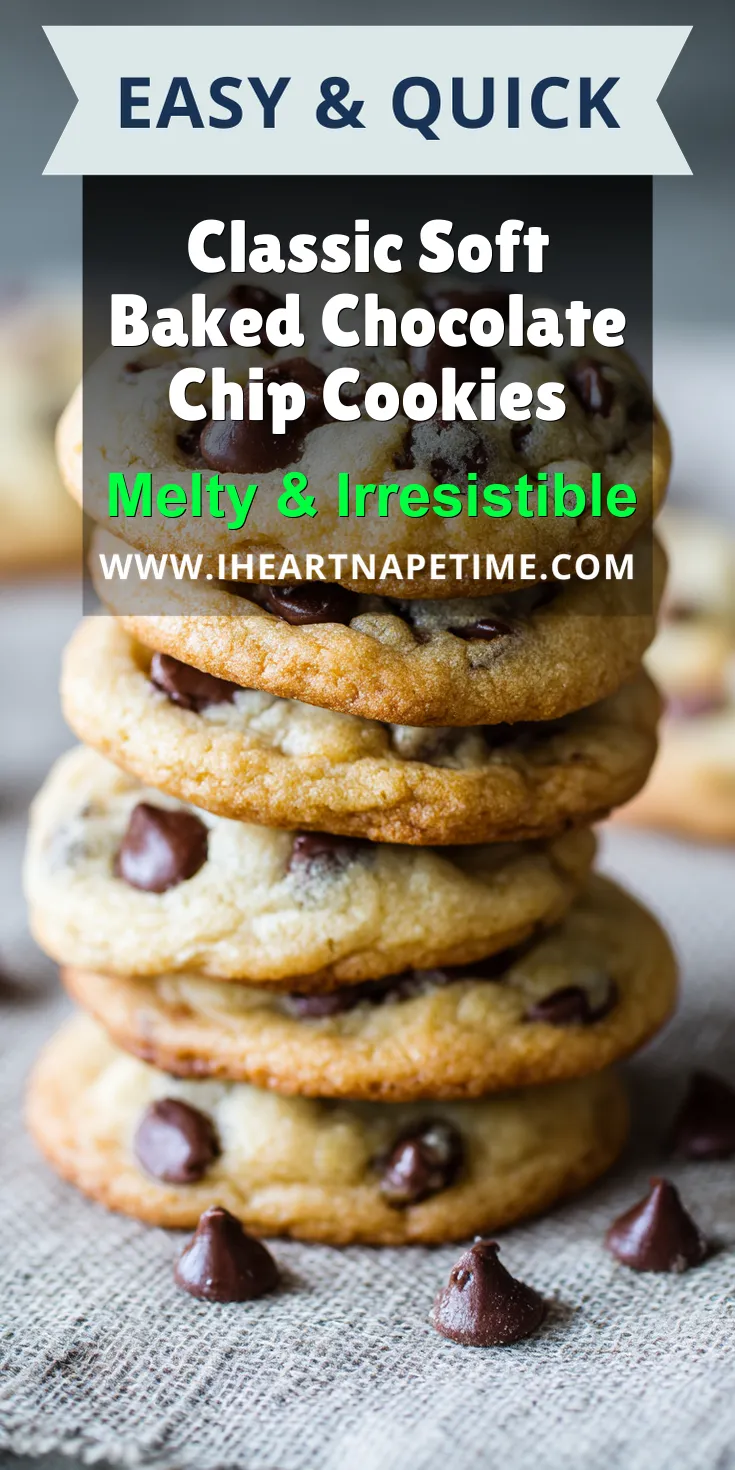 Classic Soft Baked Chocolate Chip Cookies served warm with cozy spices
