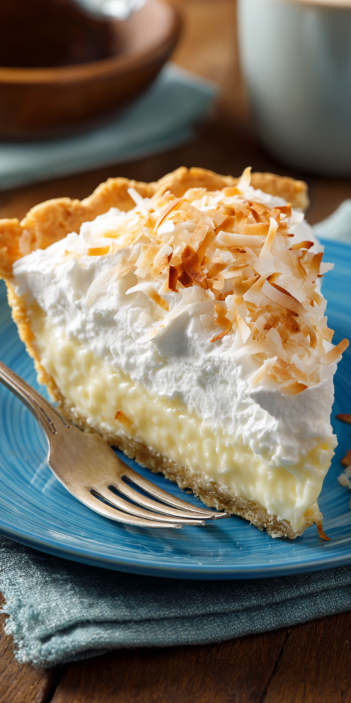 Coconut Cream Pie Old Fashioned served warm with cozy spices