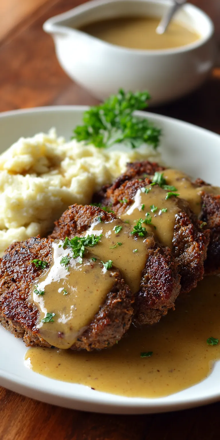 Country Fried Venison Steaks with Gravy served warm with cozy spices