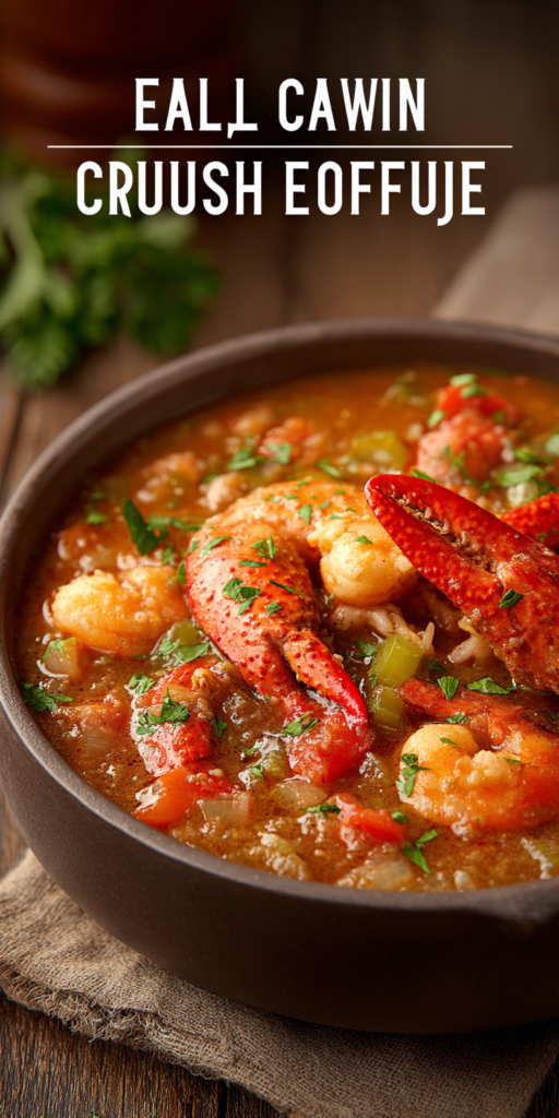 Crawfish Etouffee Cajun Seafood Recipe