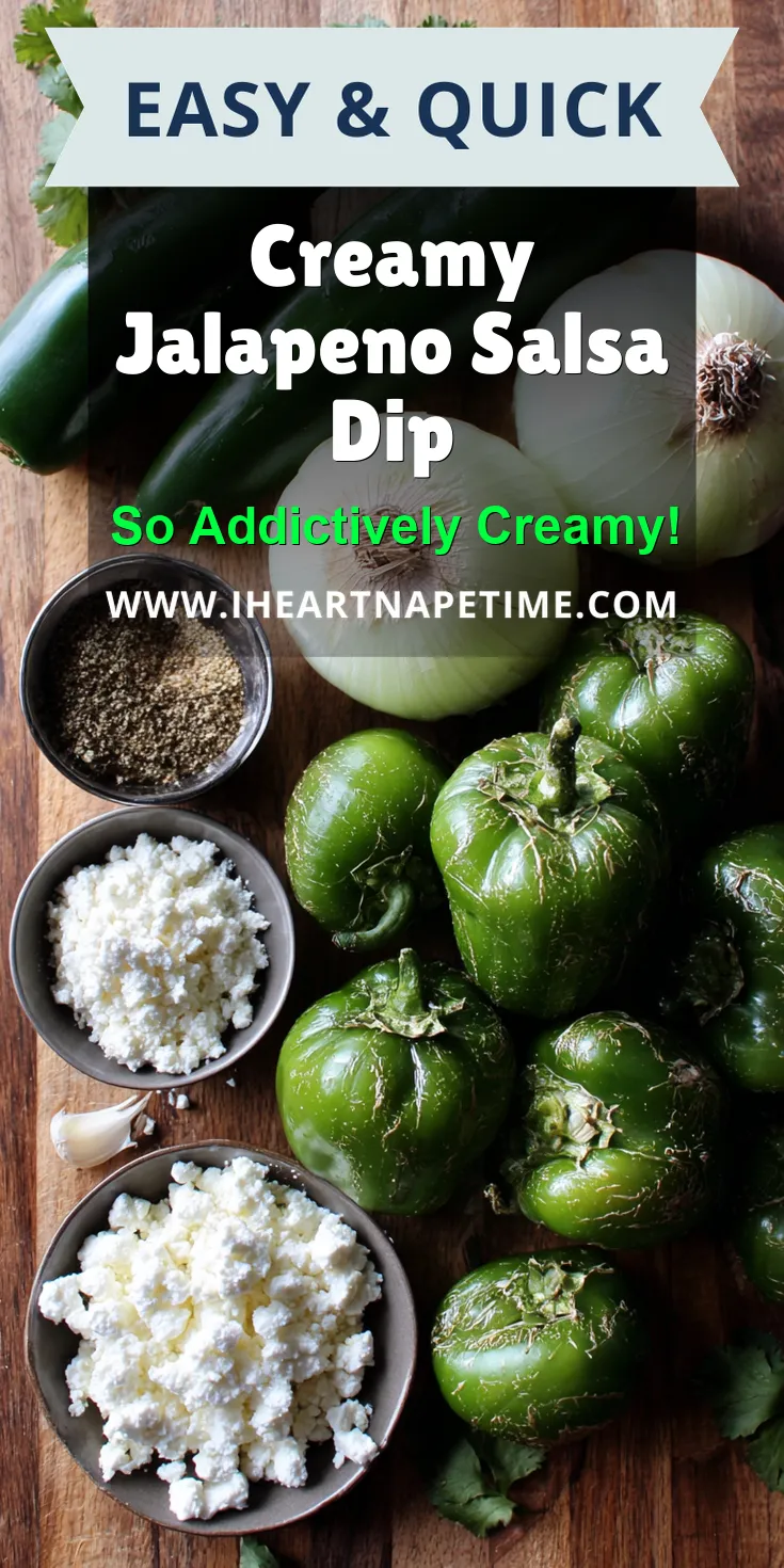 Creamy Jalapeno Salsa Dip served warm with cozy spices