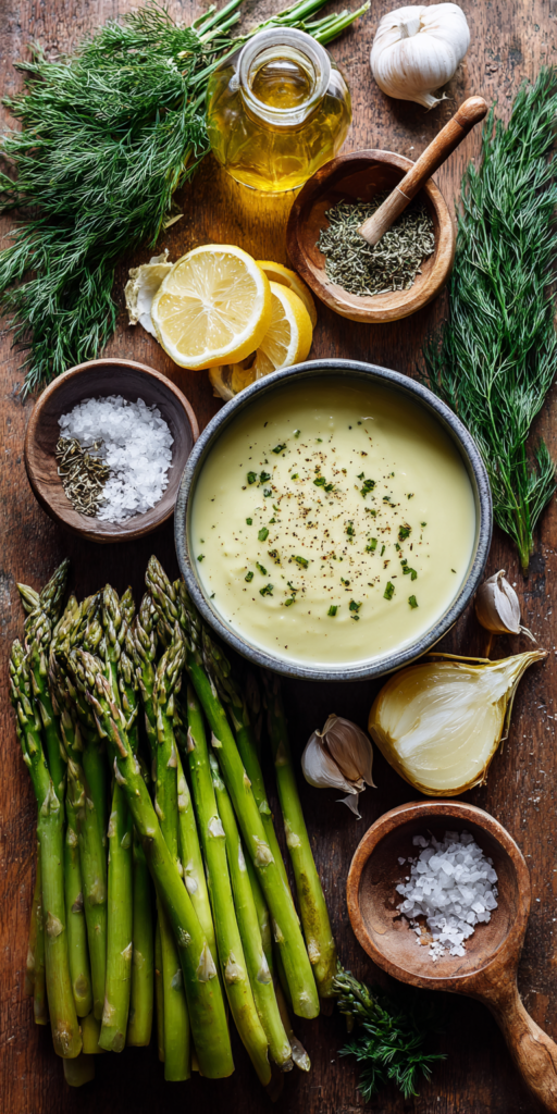 Creamy Lemon Asparagus Soup Recipe