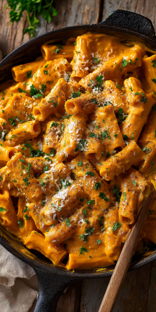 Creamy Pumpkin Pasta Sauce Recipe