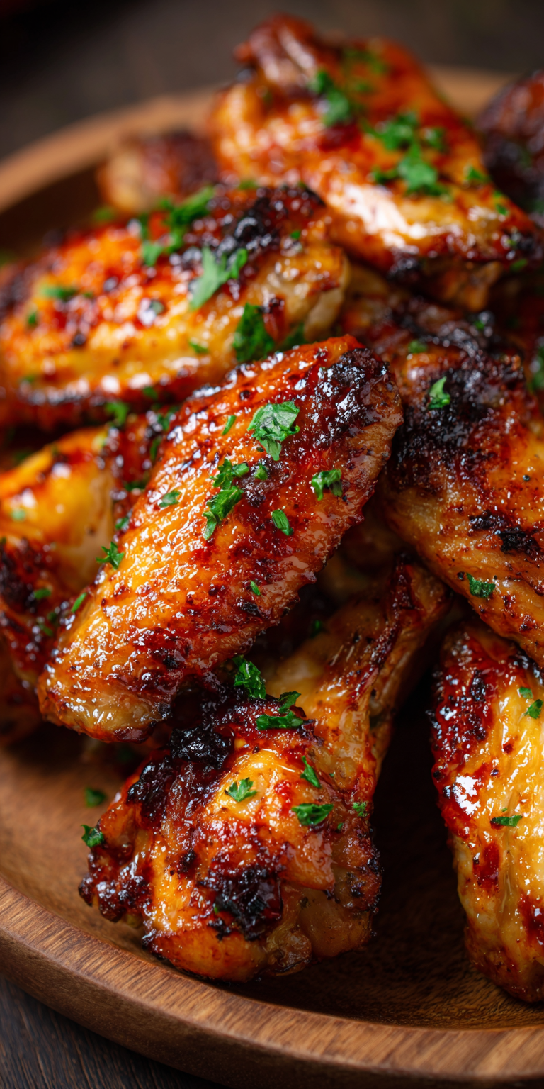 Crispy Air Fryer Chicken Wings Lunch Recipe