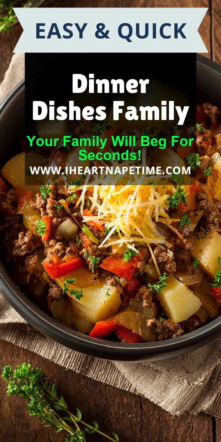 Dinner Dishes Family served warm with cozy spices