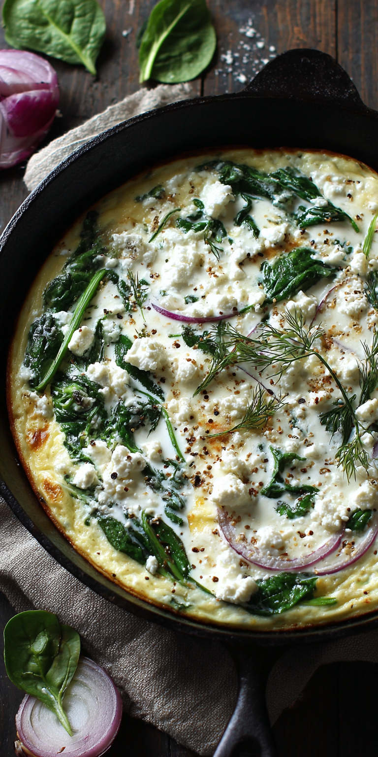 Egg White Frittata High Protein Low Calorie served warm with cozy spices