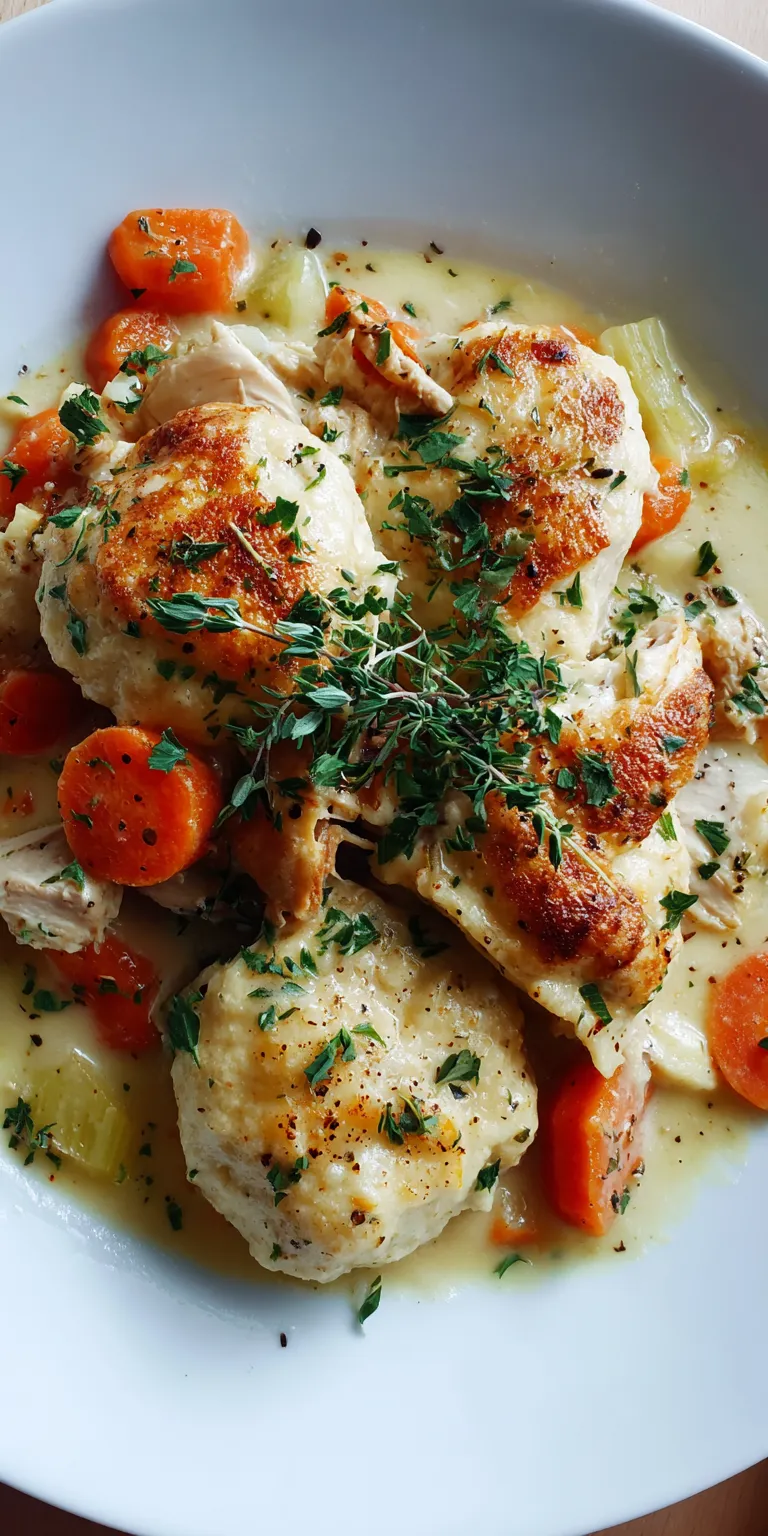 Gluten Free Chicken And Dumplings served warm with cozy spices