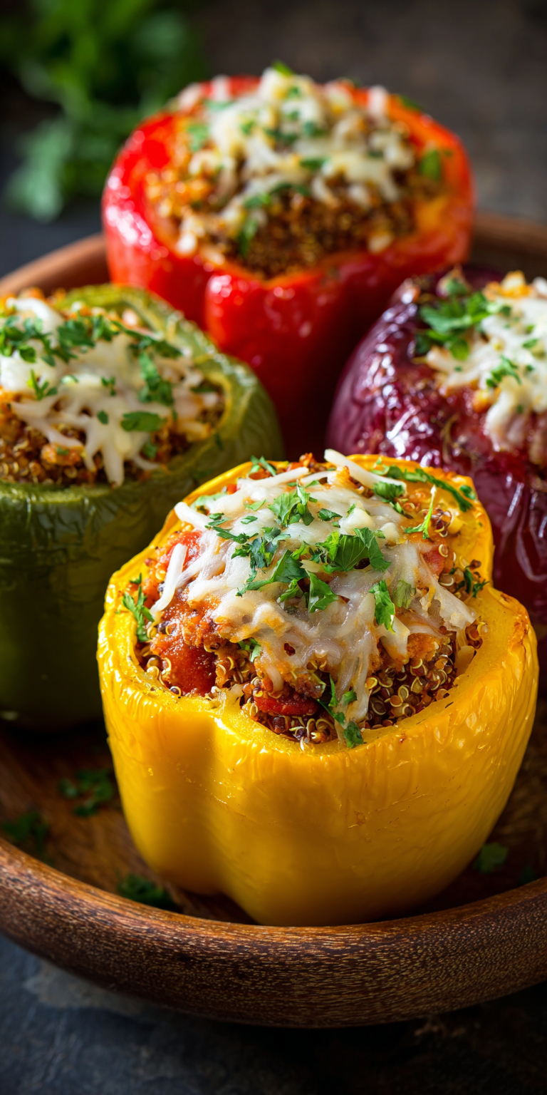 Ground Turkey Stuffed Peppers High Protein served warm with cozy spices