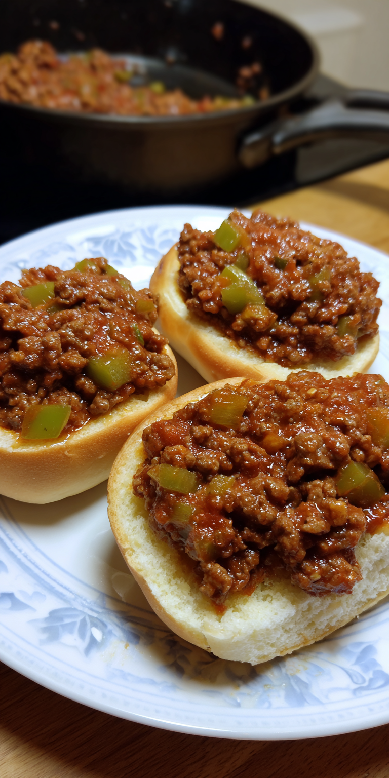 Homemade Sloppy Joes Simple Dinner Ideas Recipe