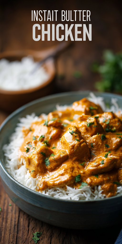 Instant Pot Butter Chicken Easy Meal Recipe