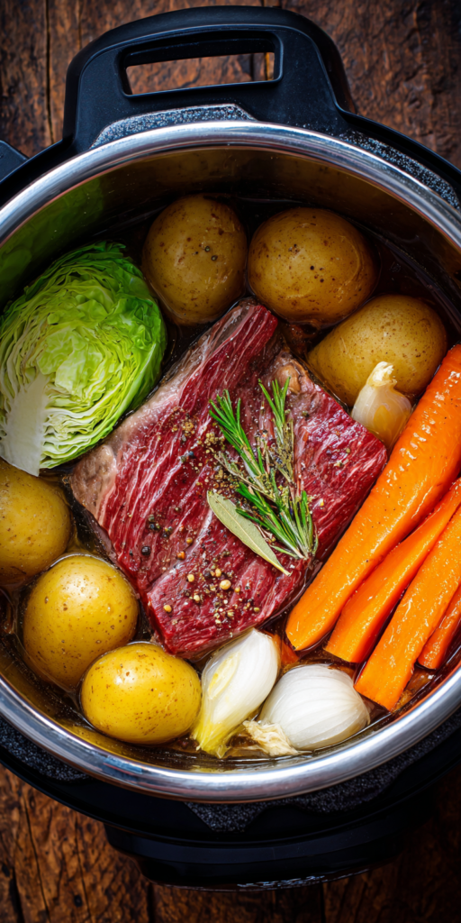 Instant Pot Corned Beef Brisket Dinner Recipe