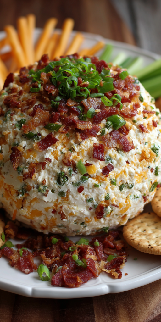 Jalapeno Popper Cheese Ball Recipe