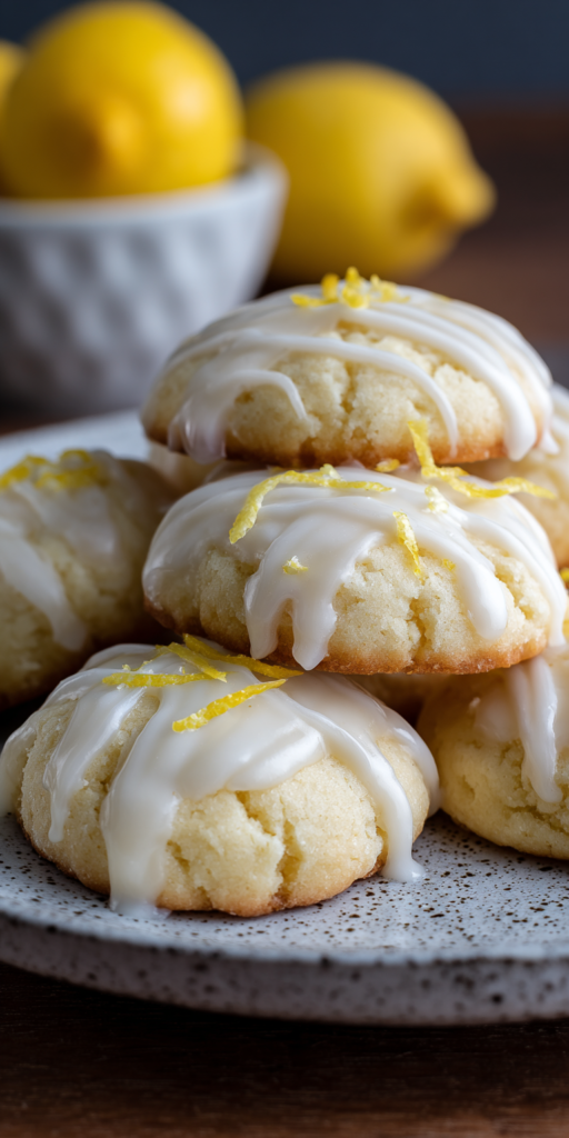 Lemon Ricotta Cookies with Glaze Recipe