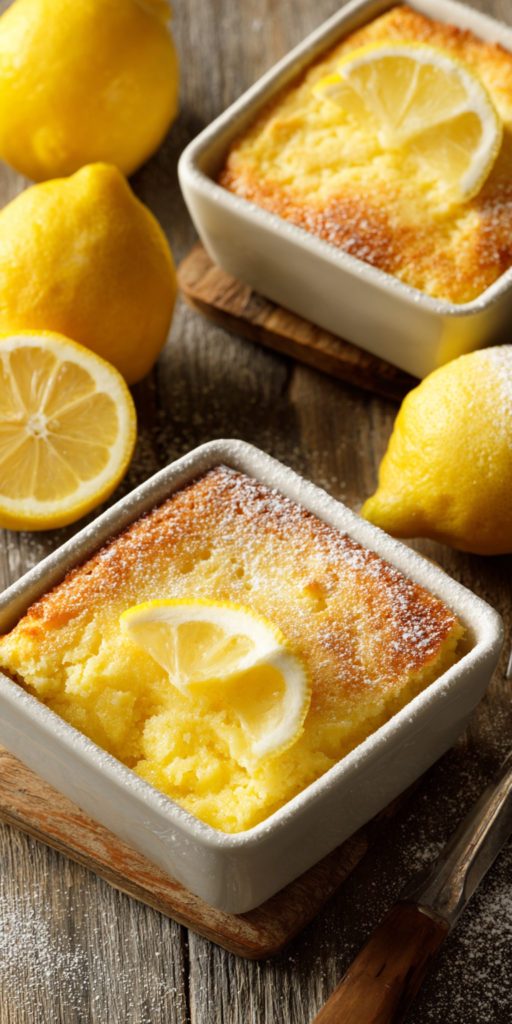 Magic Lemon Cobbler Recipe