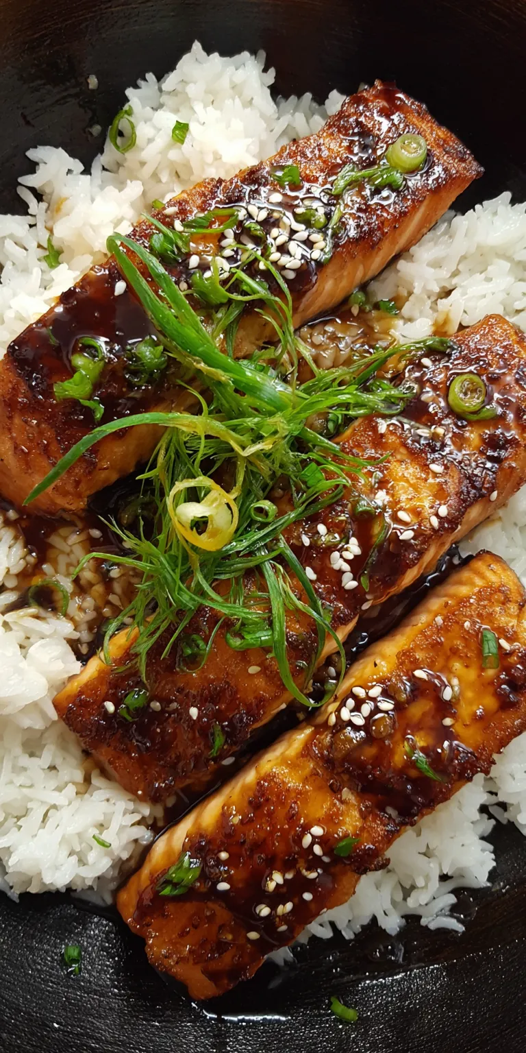 Miso Glazed Salmon Dinner Ideas served warm with cozy spices