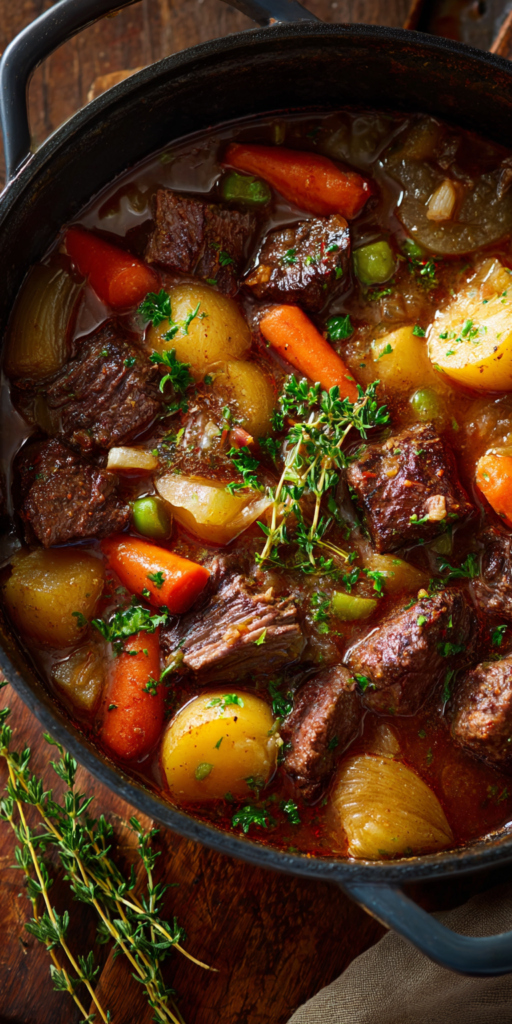 Old Fashioned Venison Stew without Wine Recipe