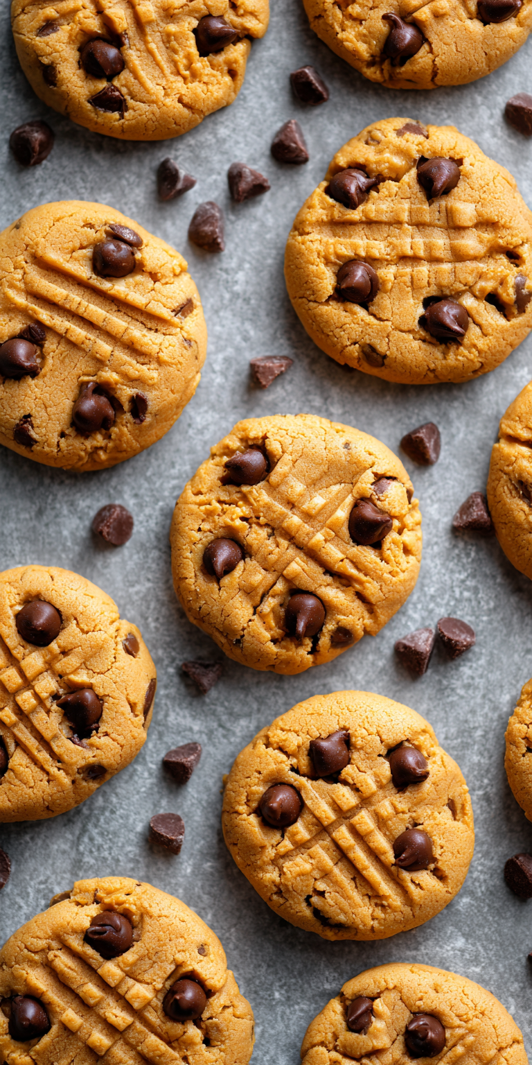 Peanut Butter Chocolate Chip Cookies Recipe