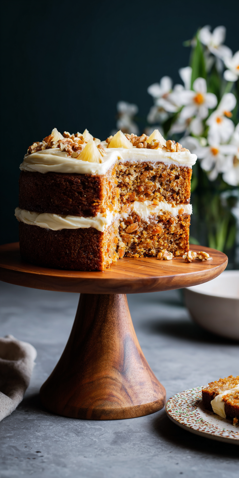 Pineapple Carrot Cake Hummingbird Style Recipe