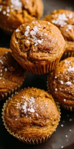 Pumpkin Spice Banana Muffins served warm with cozy spices