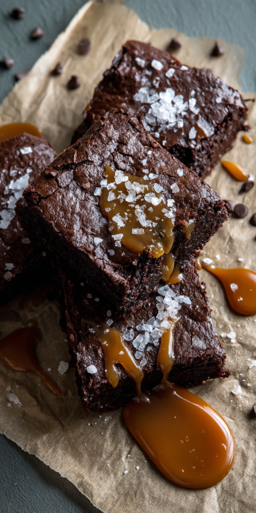Salted Caramel Brownie Dessert Recipe