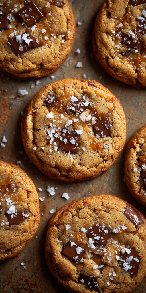 Salted Caramel Chocolate Chip Cookies Recipe