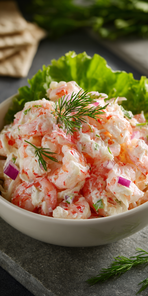 Shrimp and Crab Seafood Salad Recipe