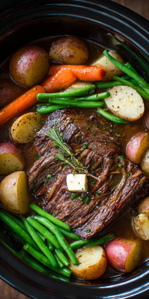 Slow Cooker Mississippi Pot Roast Recipe