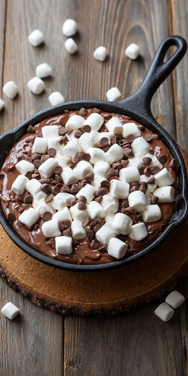Smores Dip Skillet Dessert Recipe