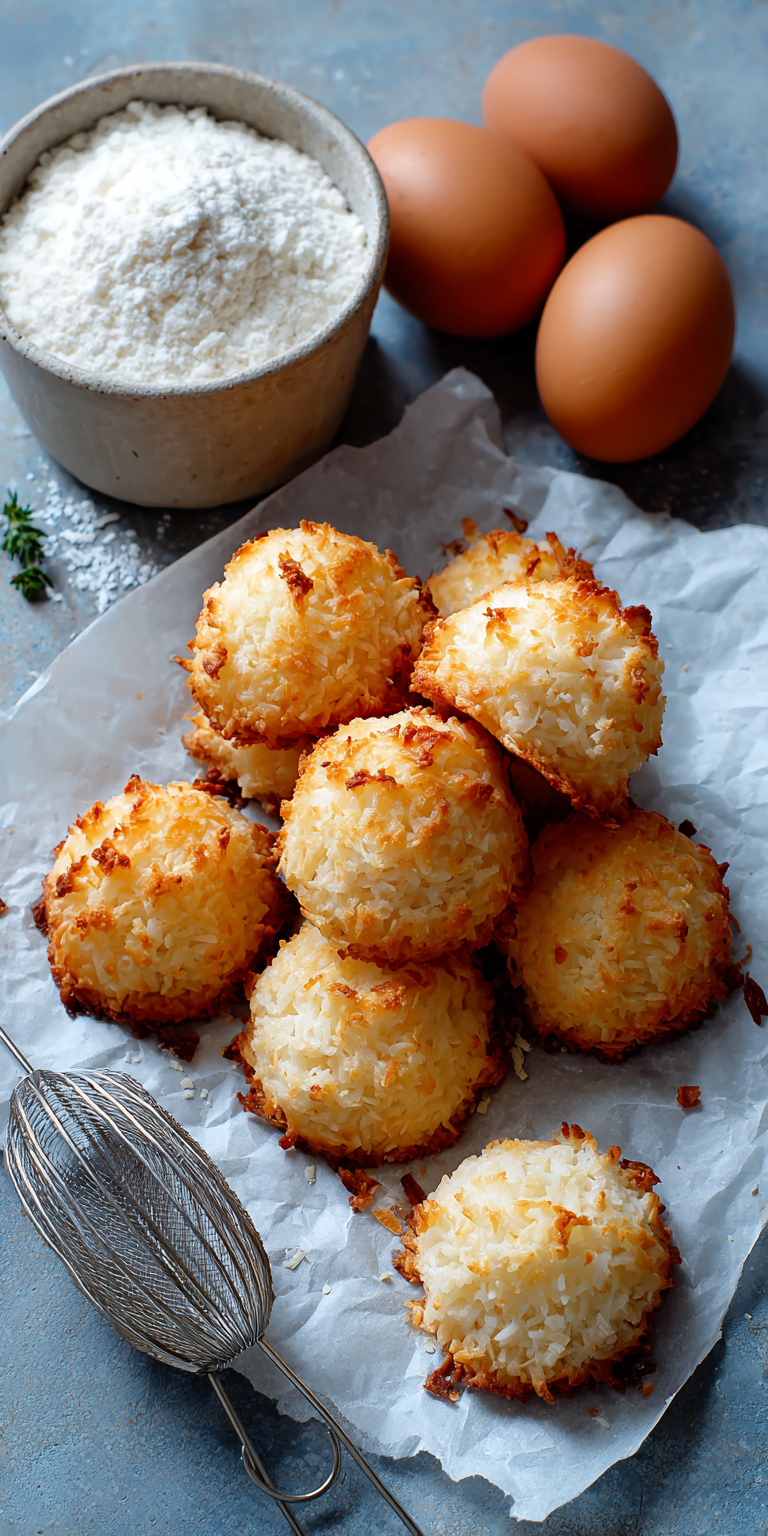 Sugar Free Coconut Macaroons Recipe