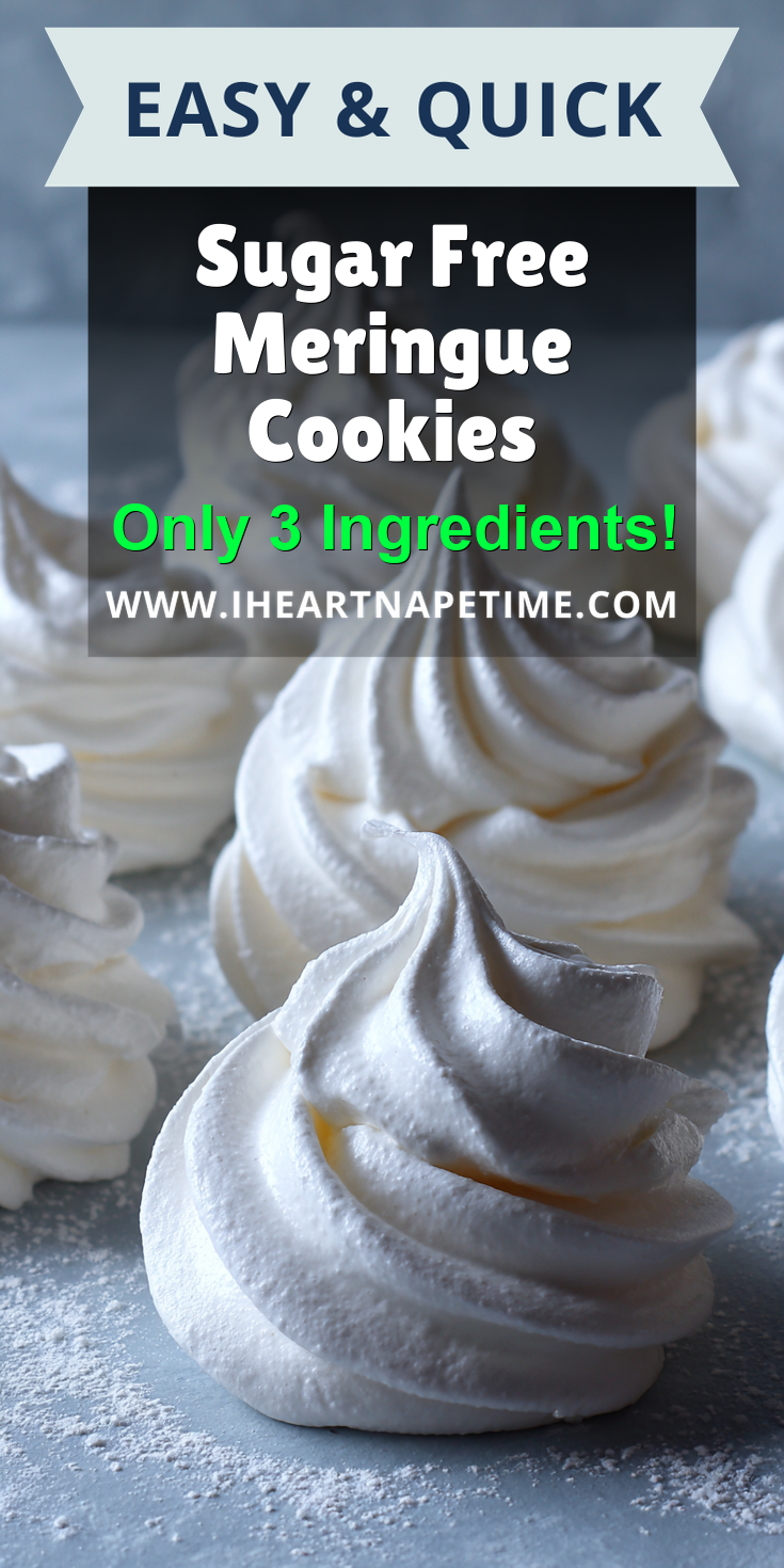 Sugar Free Meringue Cookies served warm with cozy spices