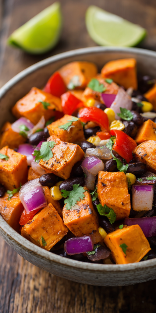 Sweet Potato Black Bean Healthy Meal Prep Recipe