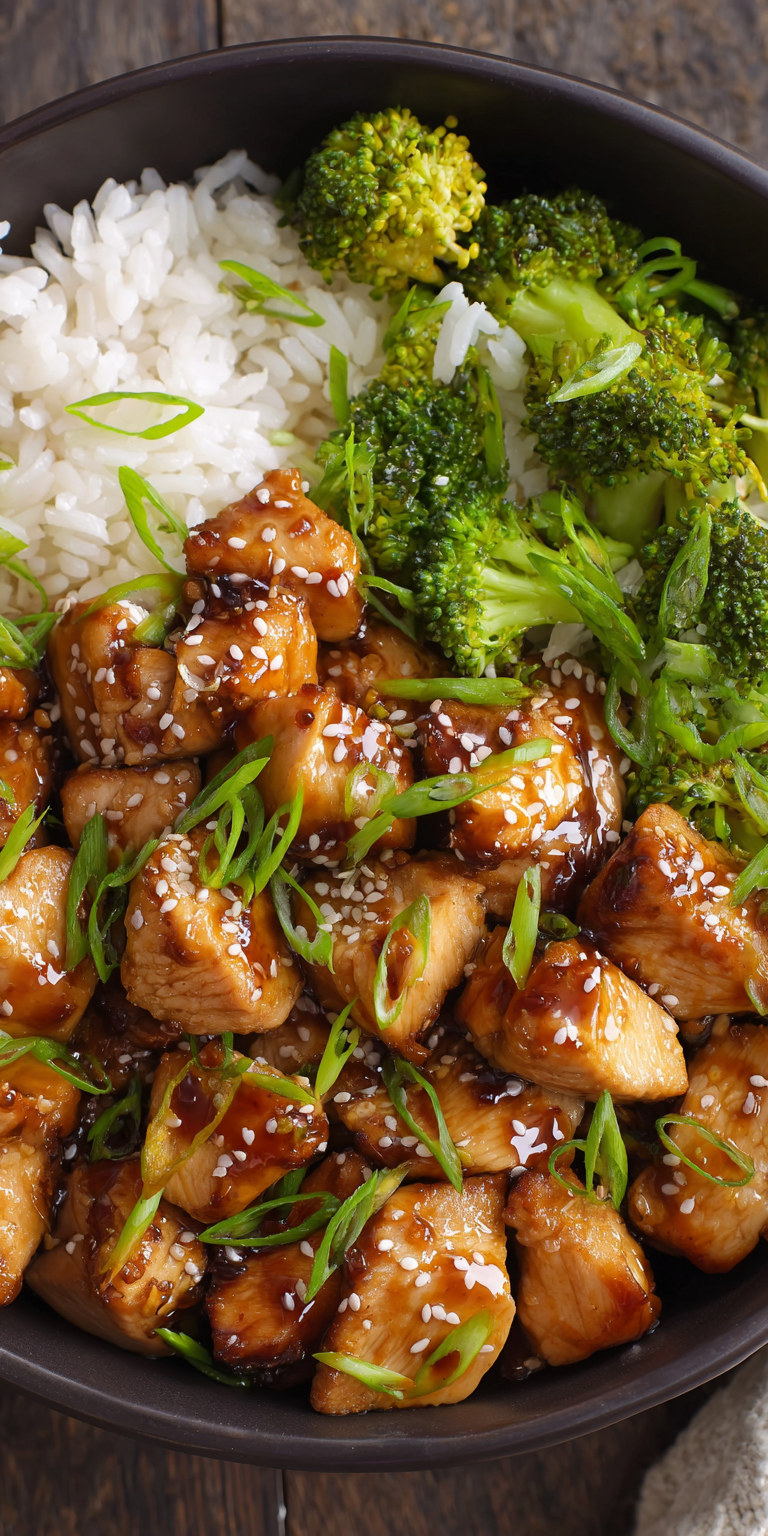 Teriyaki Chicken Rice Healthy Meal Prep served warm with cozy spices