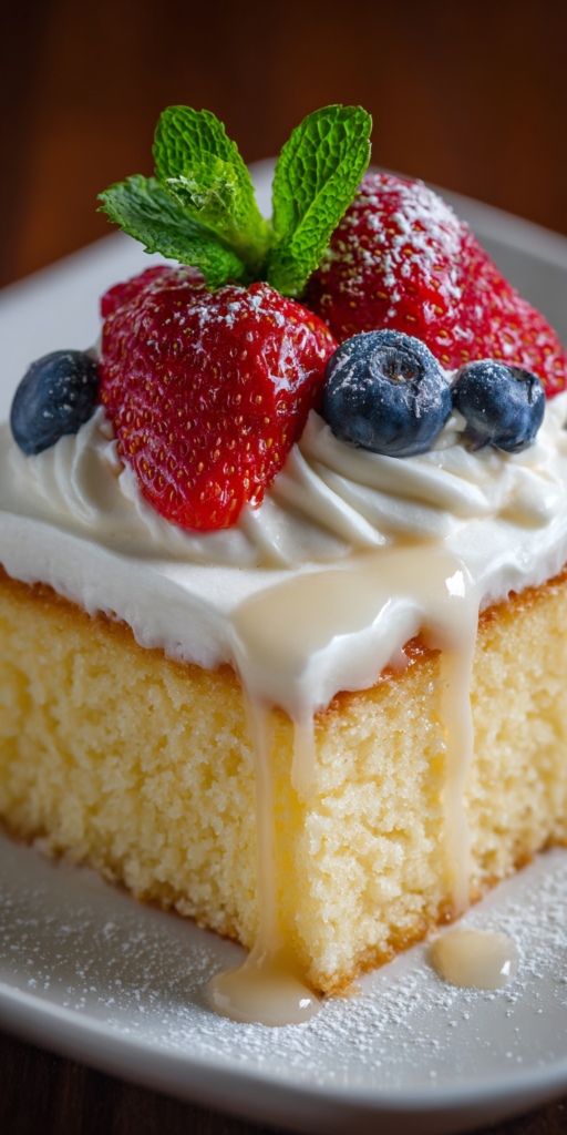 Tres Leches Cake Authentic Dessert Recipe