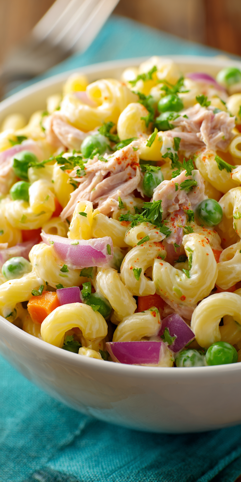 Tuna Macaroni Salad Quick Weeknight Dinners Recipe