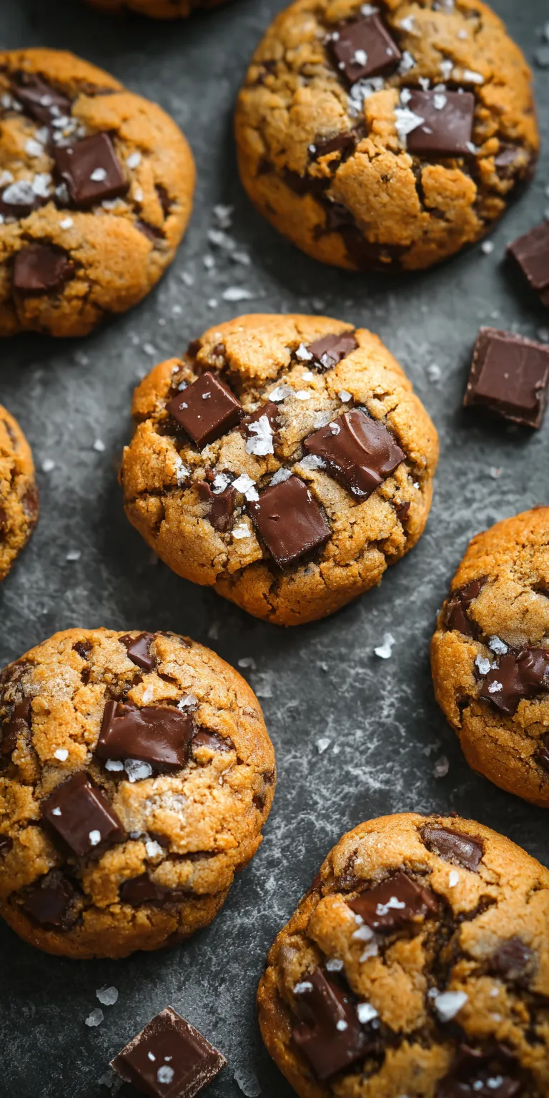 Vegan Chocolate Chip Cookies served warm with cozy spices