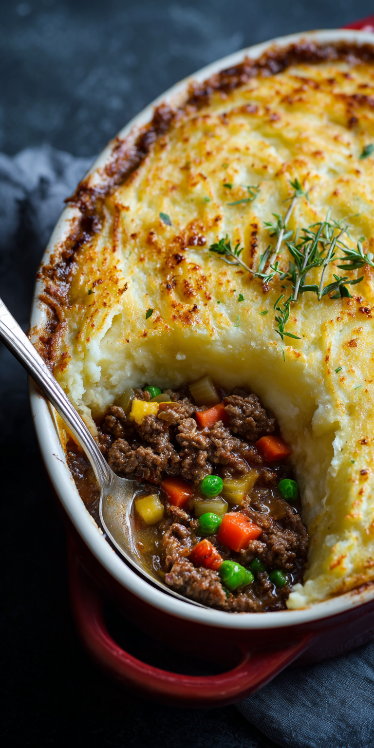 Venison Shepherd’s Pie with Beef Broth Recipe