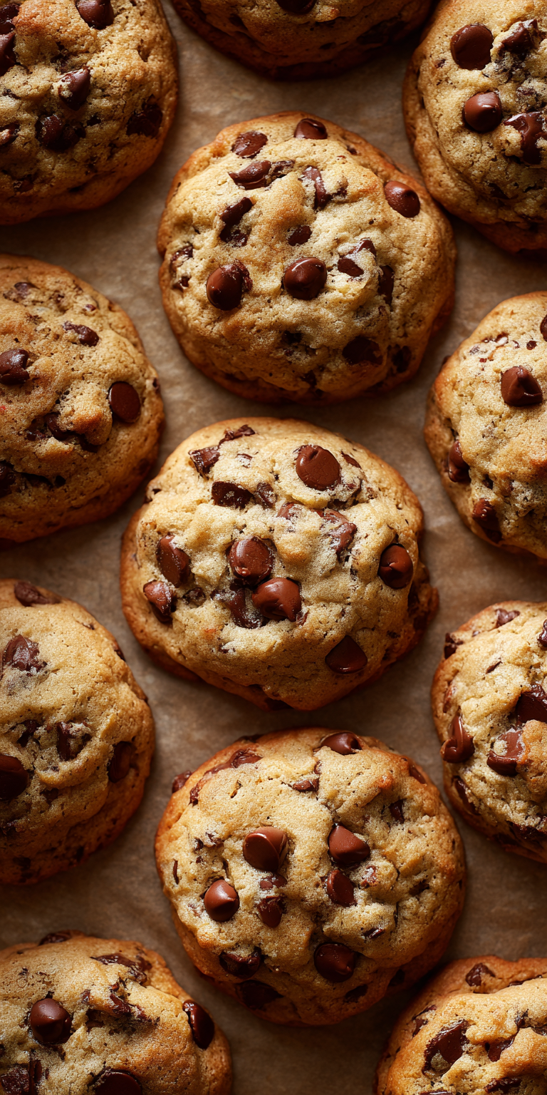 Banana Chocolate Chip Cookies served warm with cozy spices