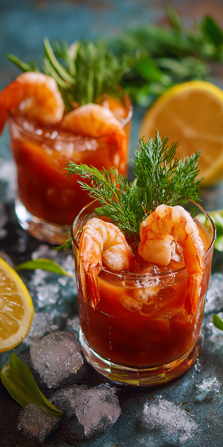 Bloody Mary Shrimp Cocktail Seafood Recipe