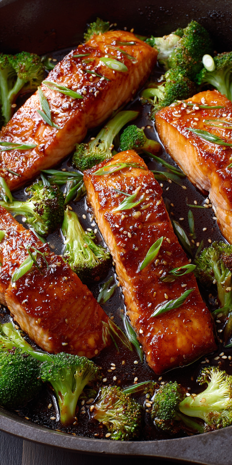 Bourbon Glazed Salmon Dinner served warm with cozy spices