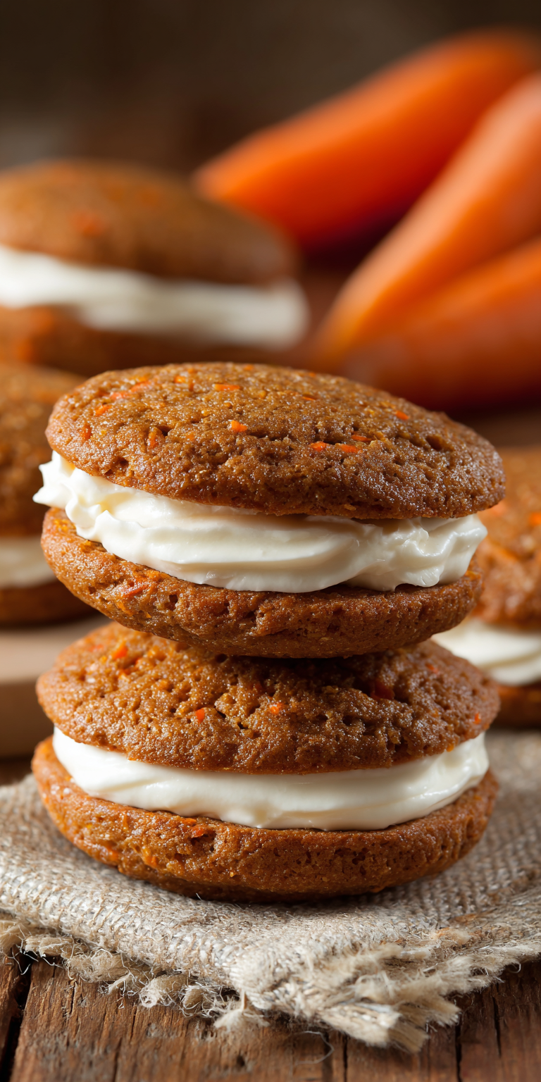 Carrot Cake Whoopie Pies Recipe