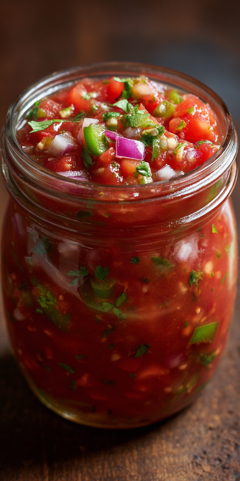 Chunky Tomato Jalapeno Salsa Recipe