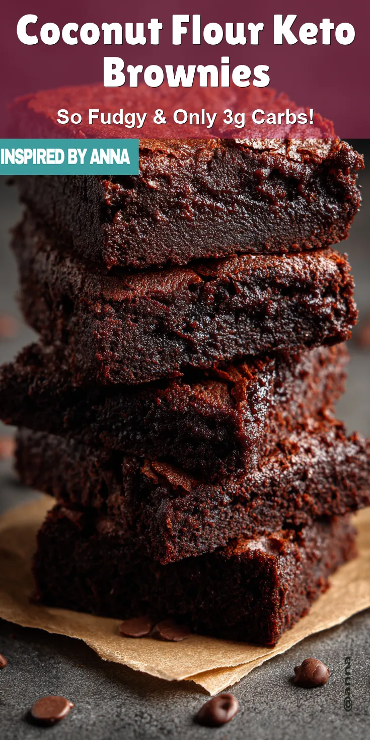 Coconut Flour Keto Brownies served warm with cozy spices